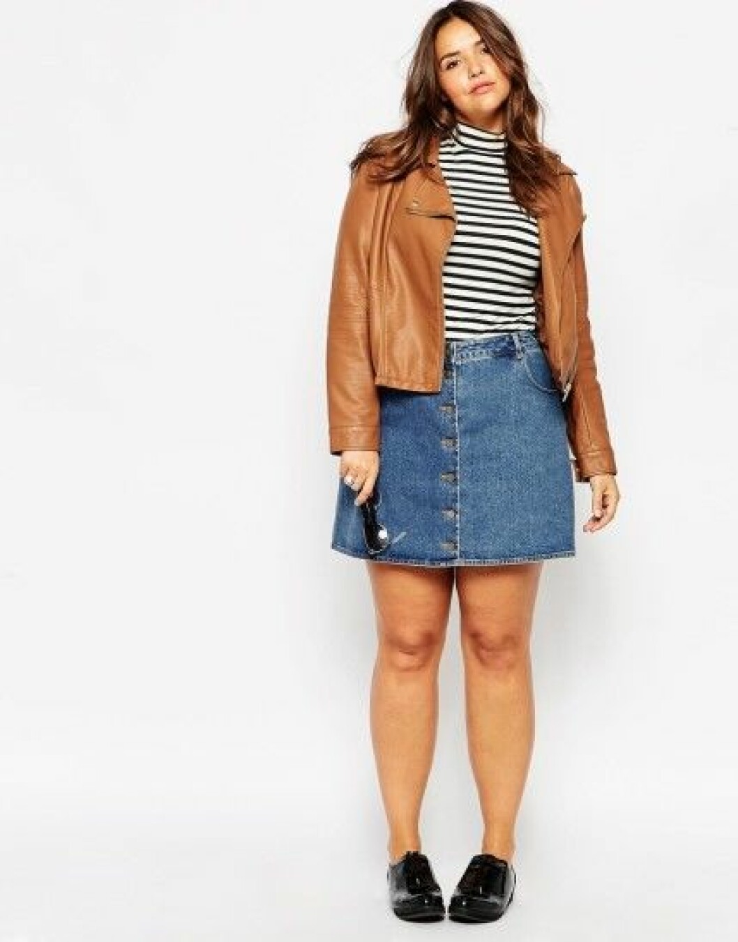 skinnjacka plus size