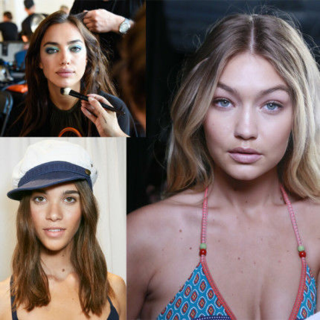 Diane von Furstenberg, Ralph Lauren, Tommy Hilfiger sminktrender våren 2016
