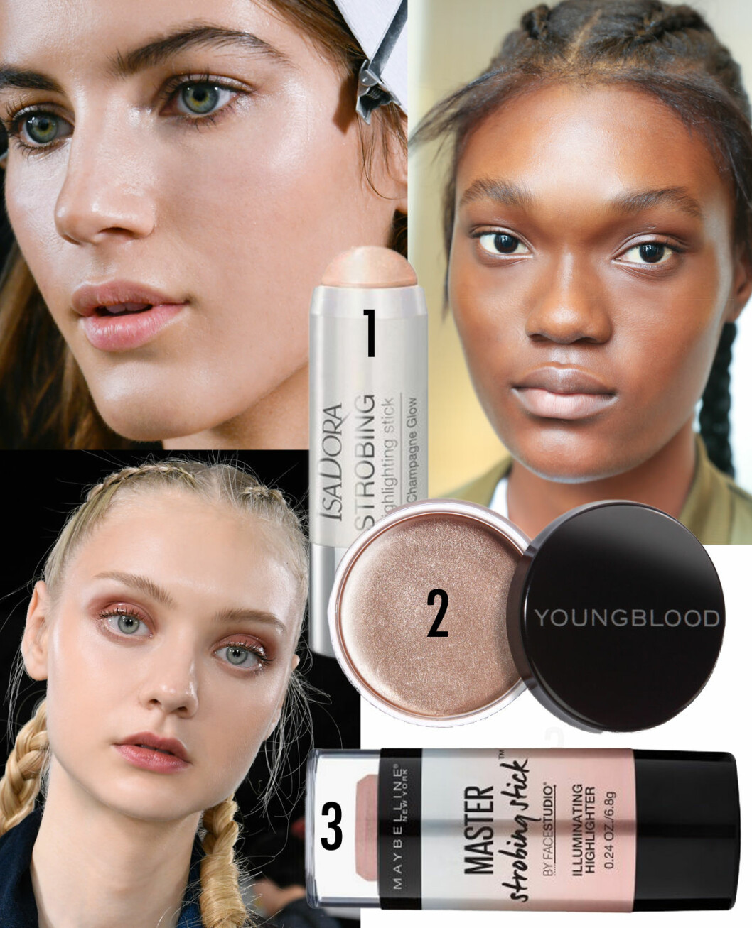 highlighter strobing vårtrend 2017