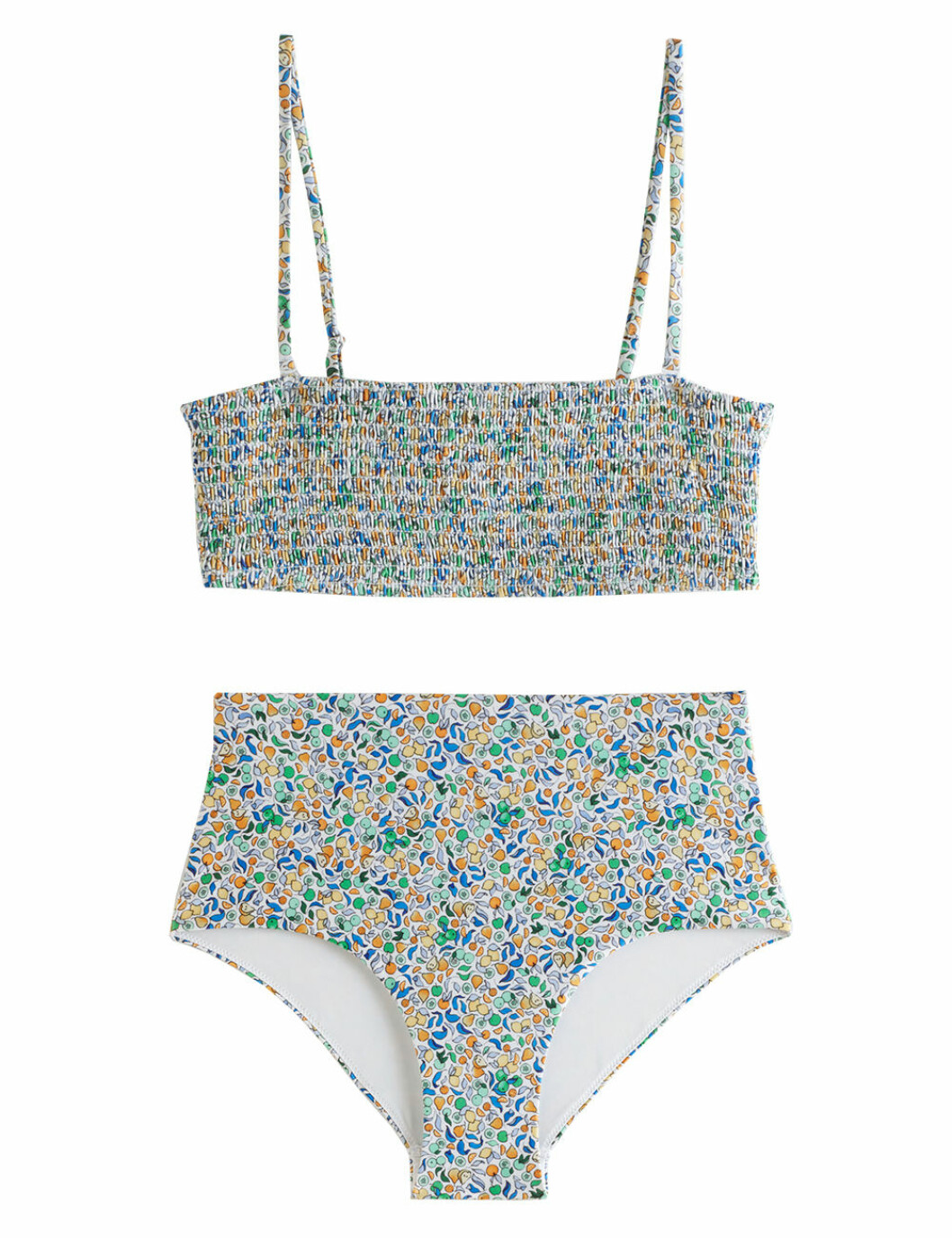 Bikini med smock och blommor för dam till 2020