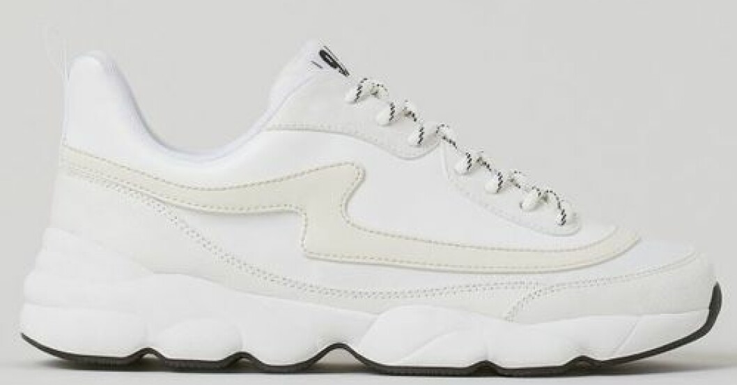 Vita sneakers från H&M