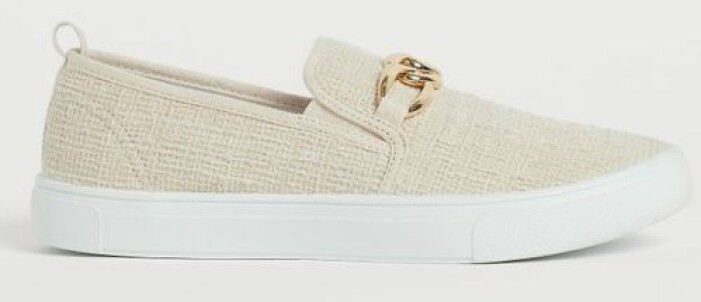 Sneakers i slip in modell från H&M