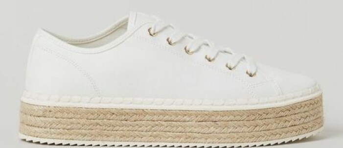 Vita sneakers från H&M