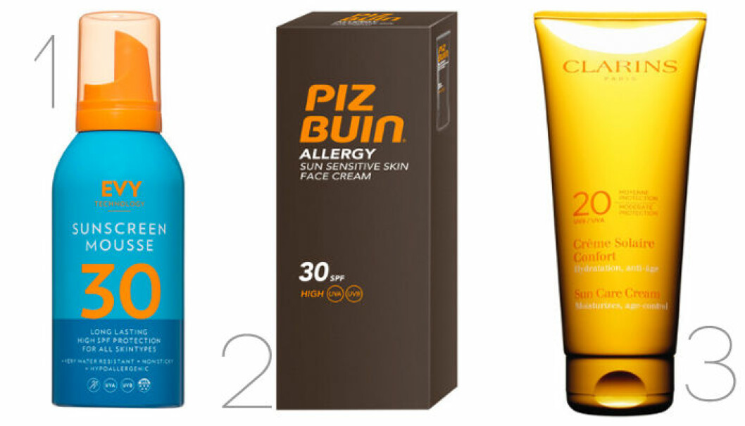 solkräm bäst i test 2016