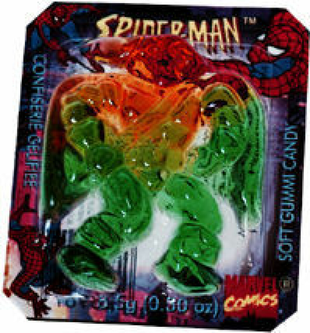 spiderman godis