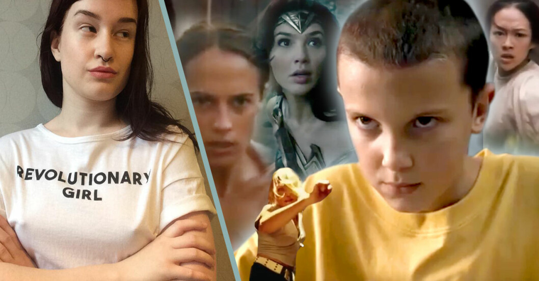 Sannas video visar girl power från filmvärlden – och vilka som run the world