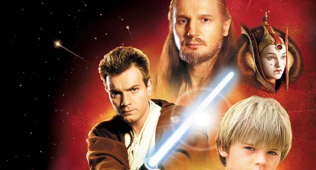 Liam Neeson, Ewan McGregor, Jake Lloyd och Natalie Portman i <em>Star Wars: Episod 1</em>. Foto: 20th Century Fox Liam Neeson, Ewan McGregor, Jake Lloyd och Natalie Portman i Star Wars: Episod 1.