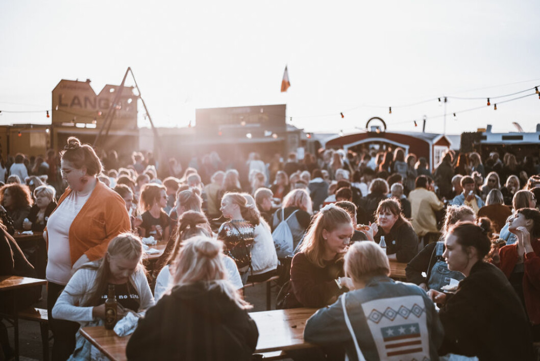 ”Det var nästan äckligt god stämning” säger Emma Knyckare om festivalen.
