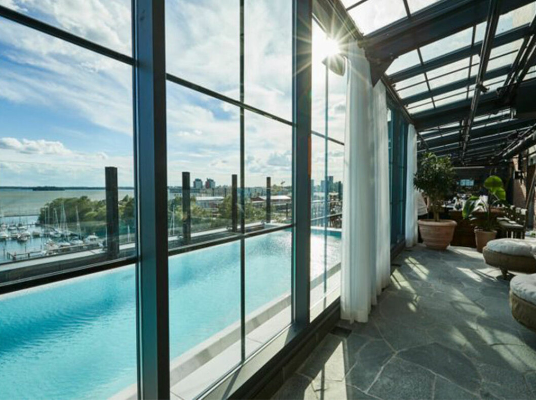 Här ligger man gärna och slappar The Steam hotel Västerås