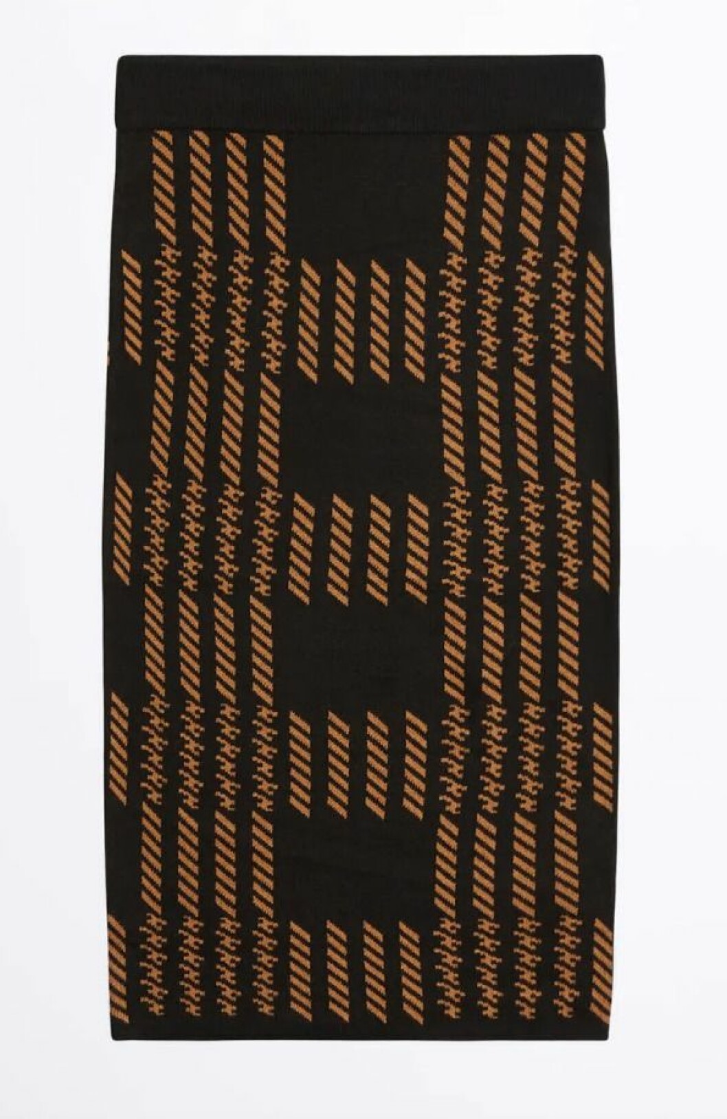 Stickat set för dam 2019 kjol