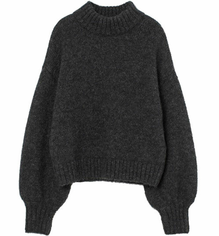 stickad tröja