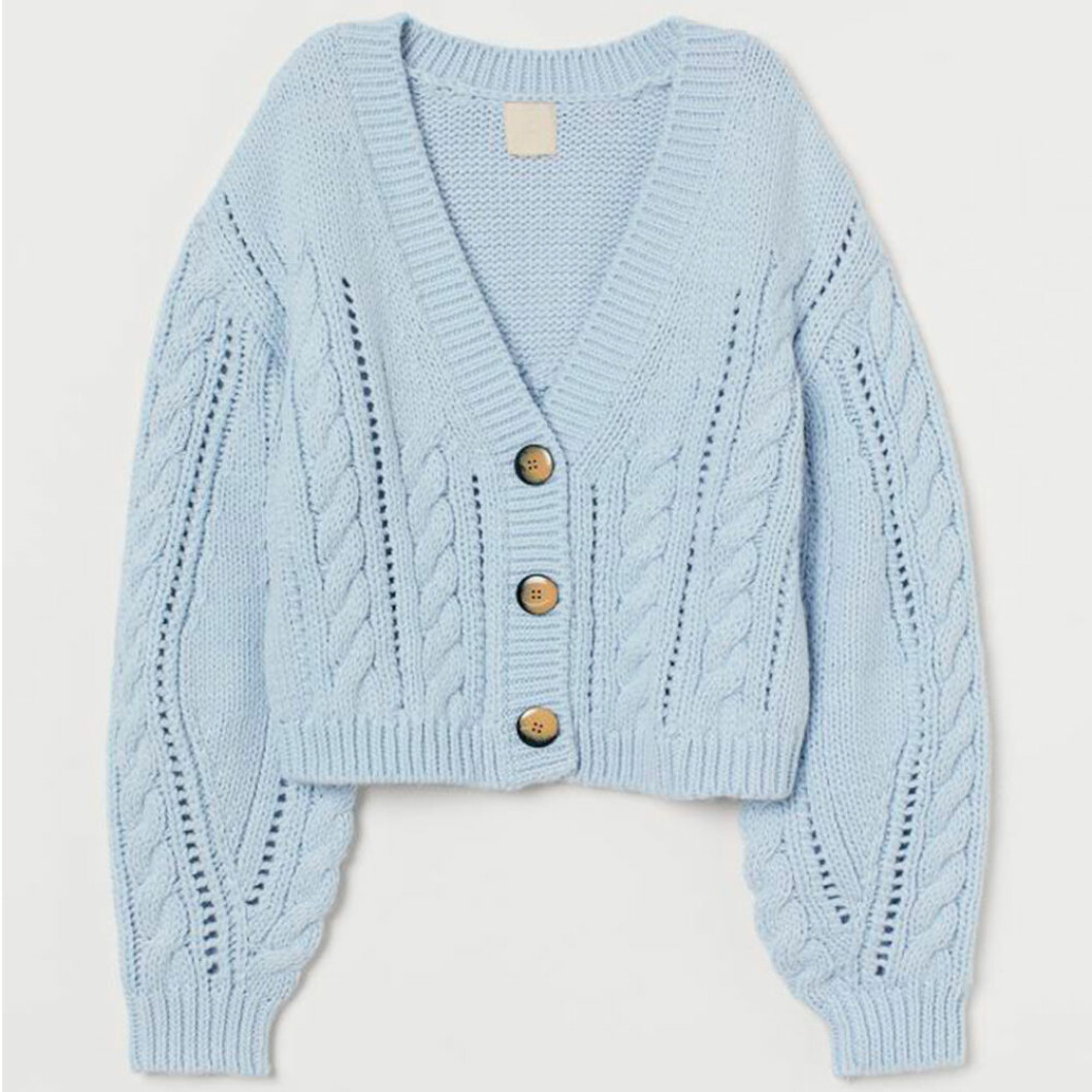 Stickad tröja från H&M