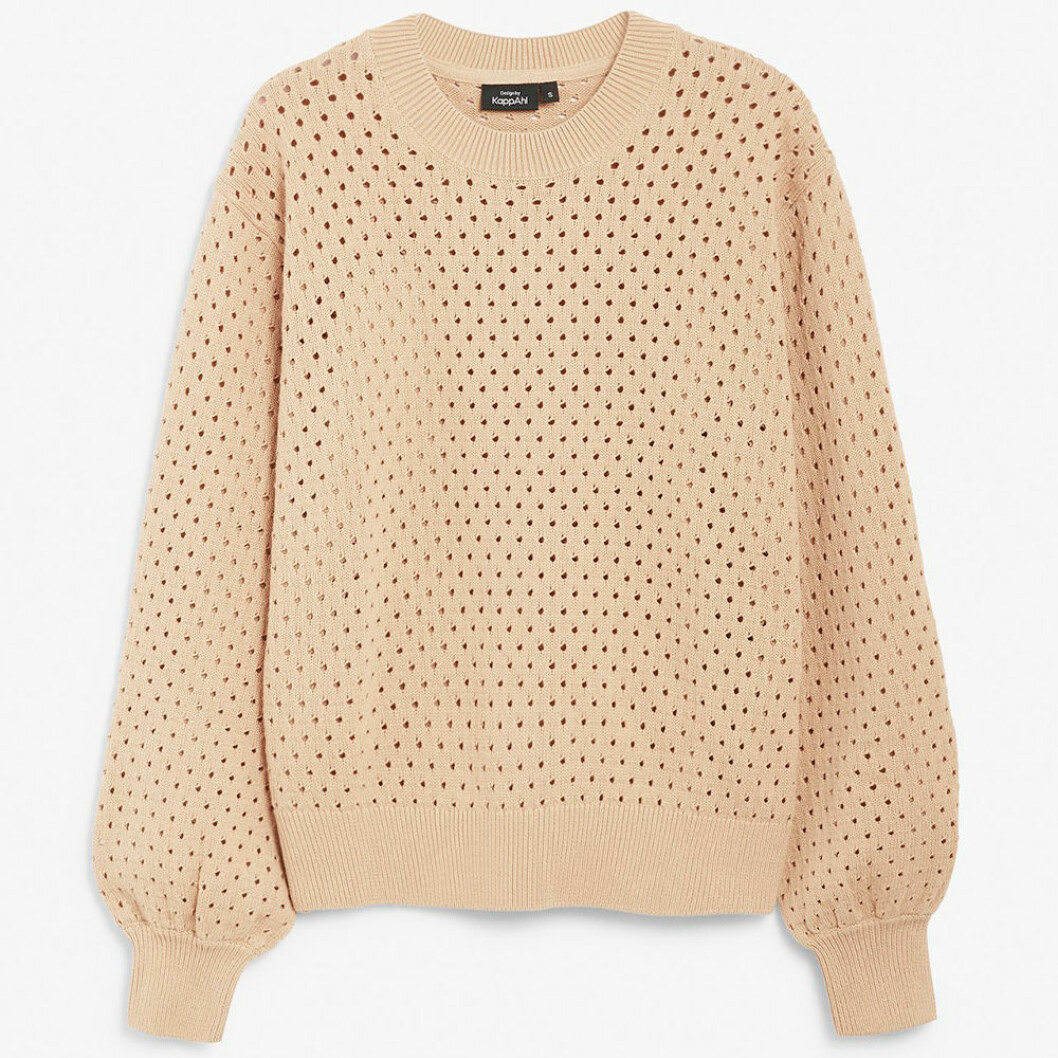 Stickad tröja från Kappahl