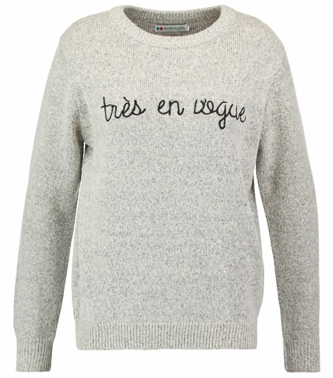 stickad troja tryck