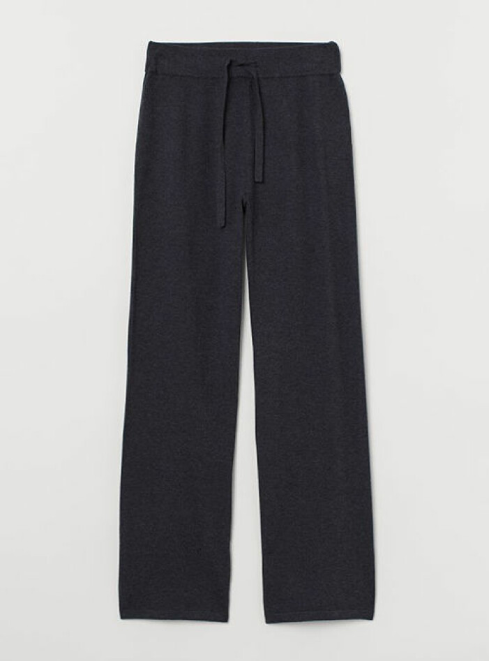 Stickade byxor från H&M