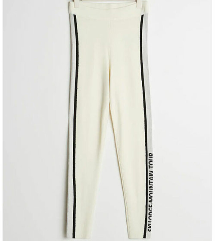 stickade vita tights