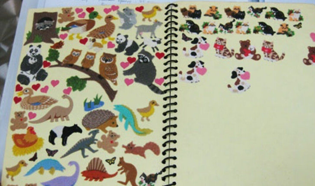 stickers album