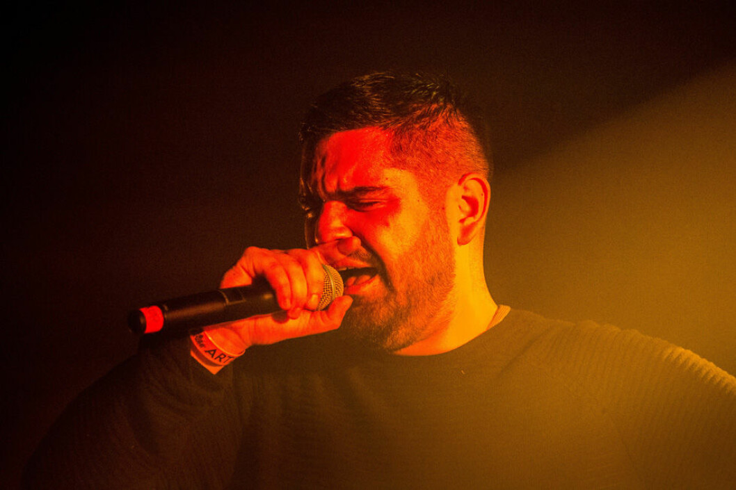 Stor på Way Out West 2017. Foto: IBL Stor rappar på Way out West 2017.