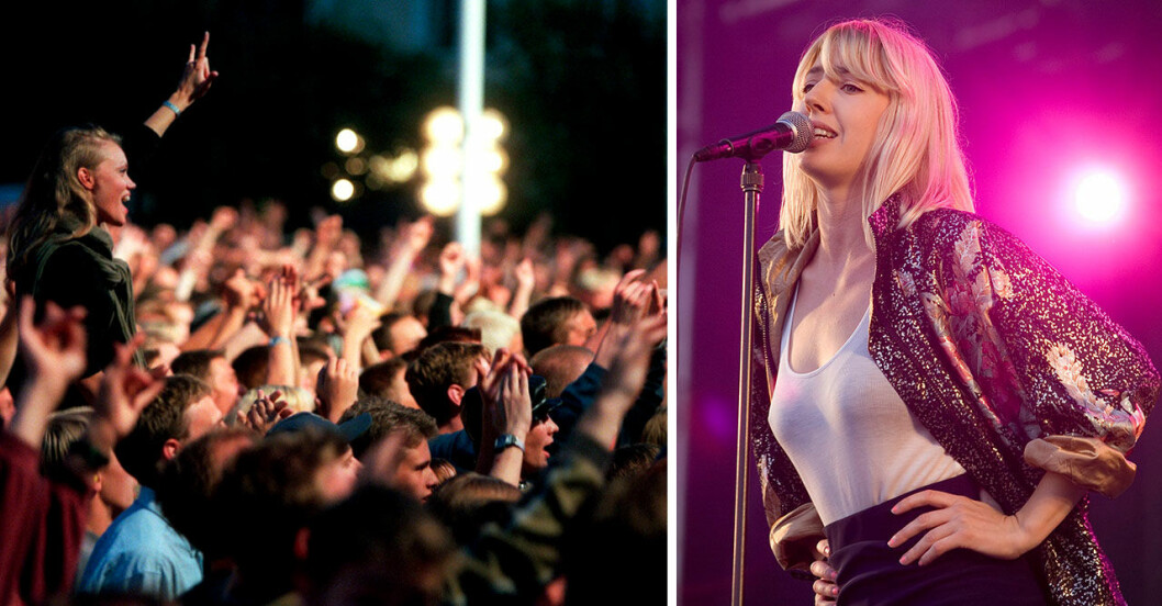 Veronica Maggio på Storsjöyran. Foto: Mats Andersson, Conny Lagé. Veronica Maggio spelar på Storsjöyran