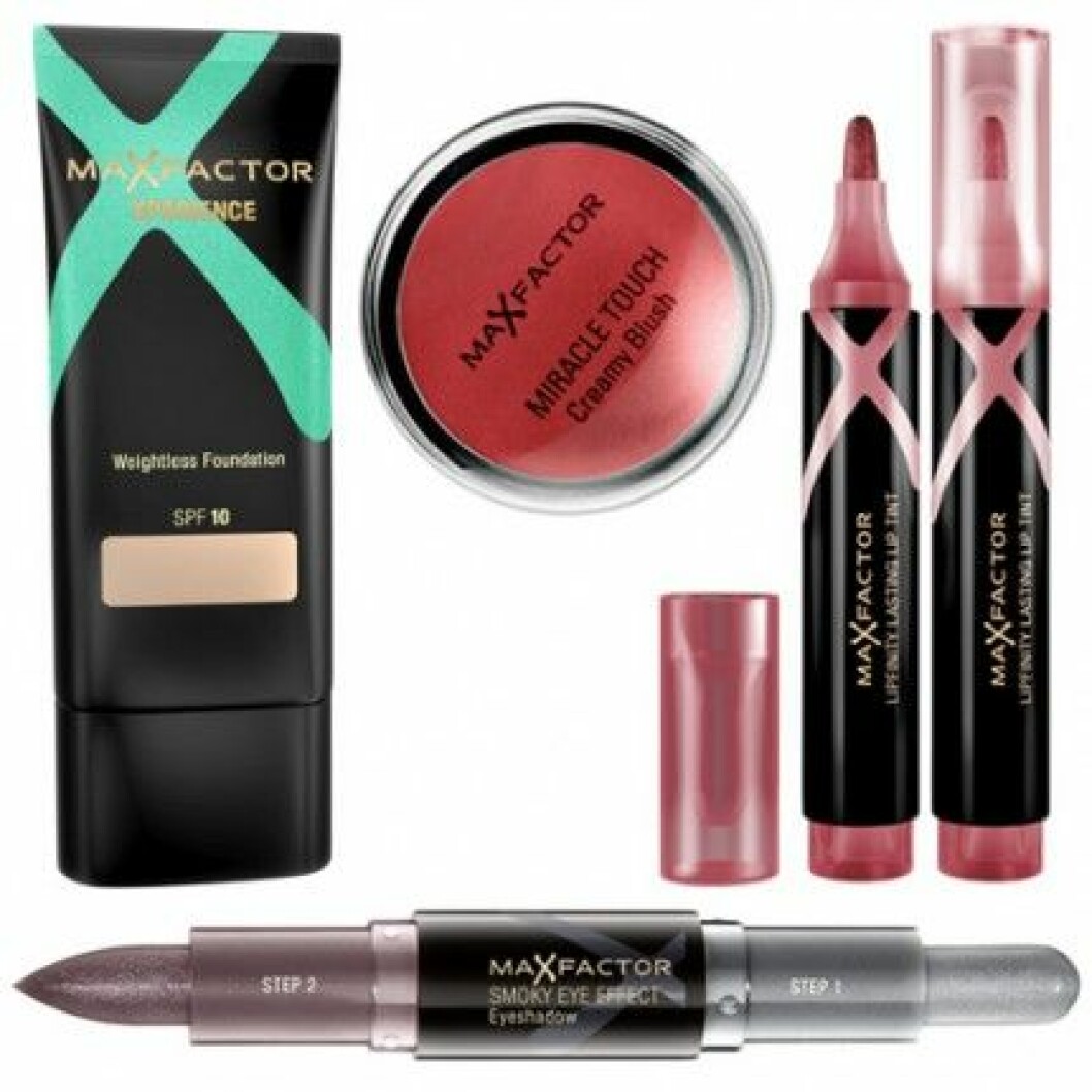 Max Factor gjorde visningsmakeupen för Stylein, A/W 2011.