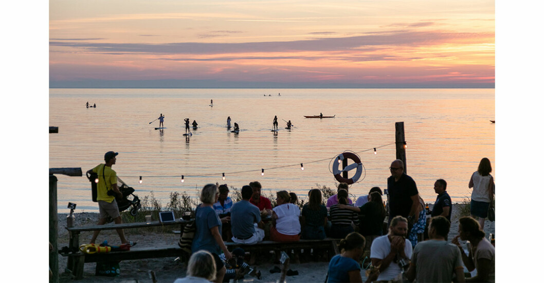 Foto: Toftacamping.se Surflogiet, Tofta