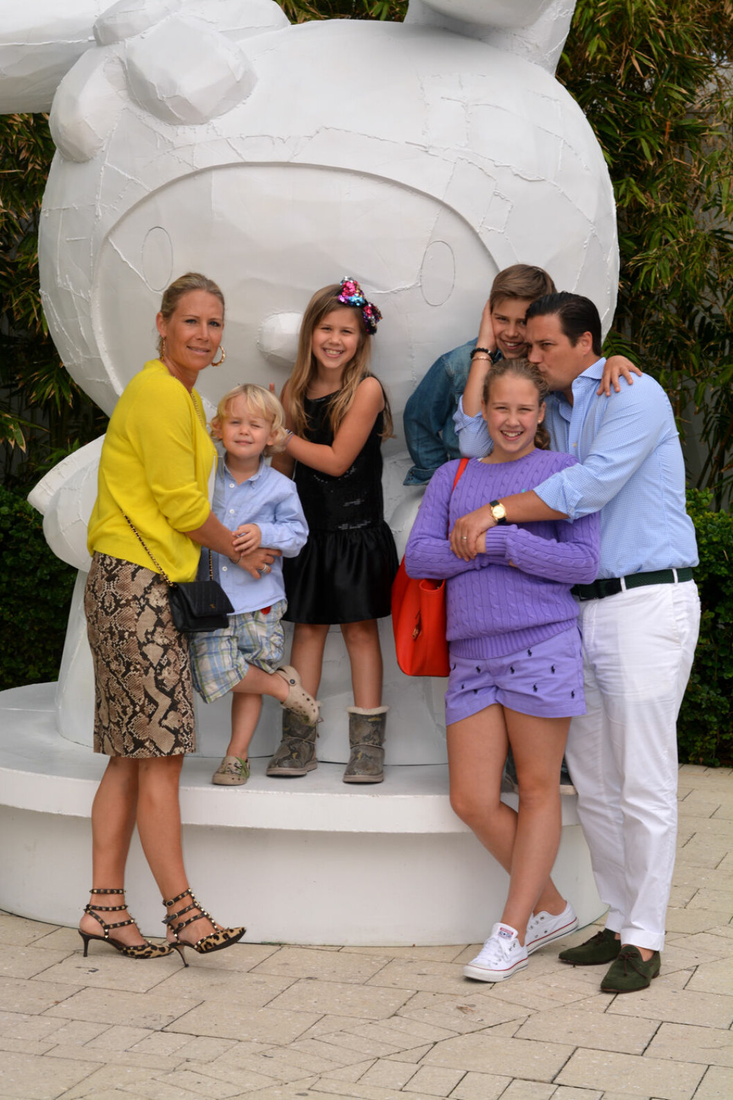 Susanne tar gärna med sig familjen på sommarresan. susanne histrup johan man