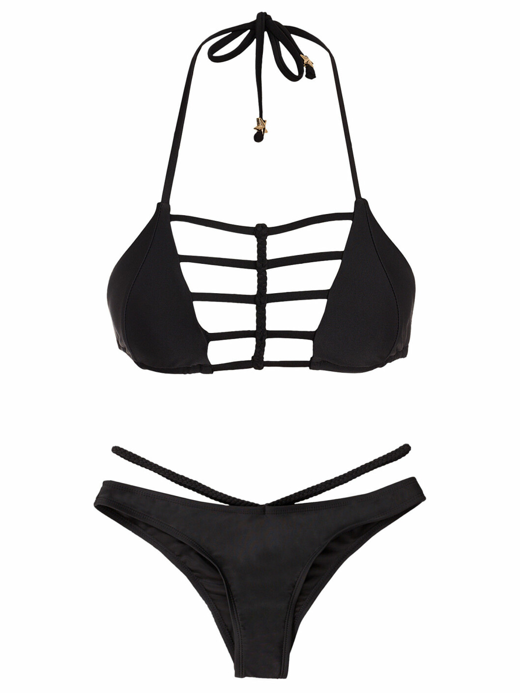 svart bikini