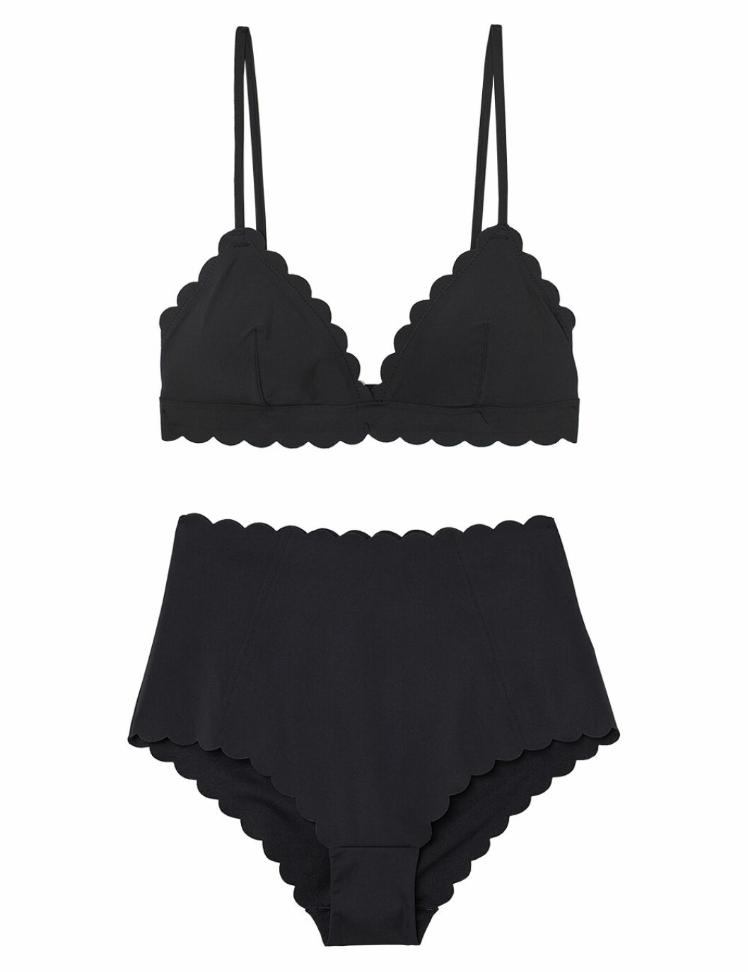 Svart bikini med hög midja från H&M till sommaren 2020
