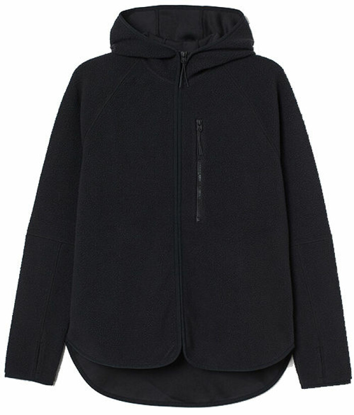 svart fleece