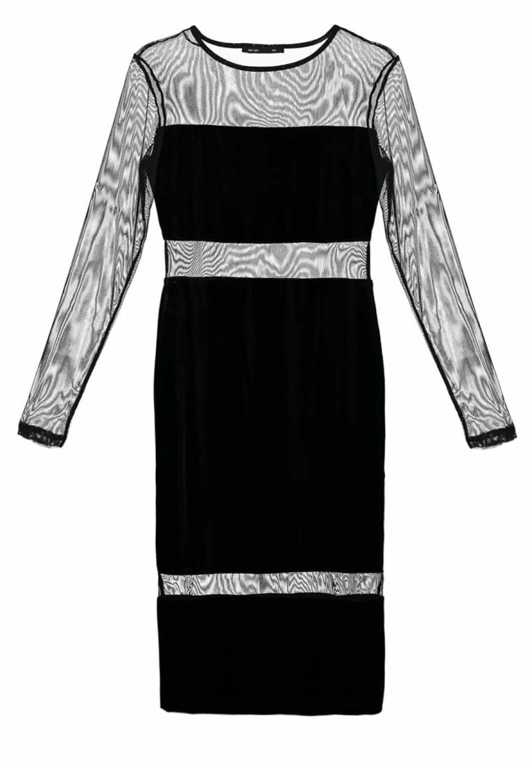 svart klanning transparent