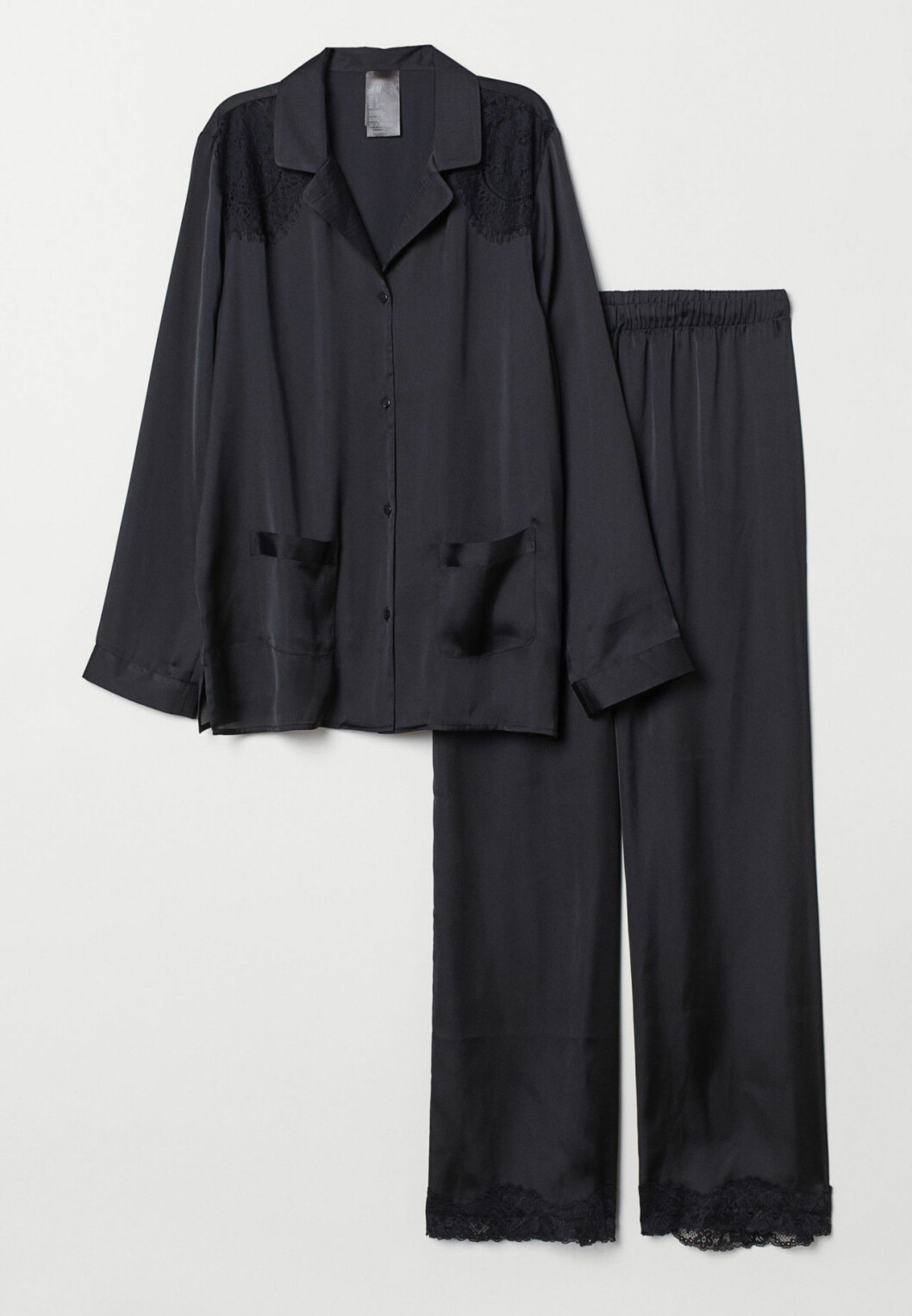 Svart pyjamas till julen