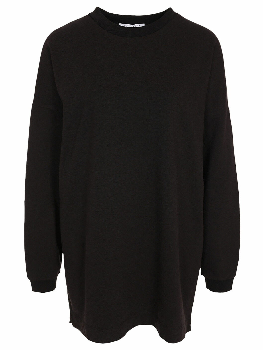 svart sweatshirt lång