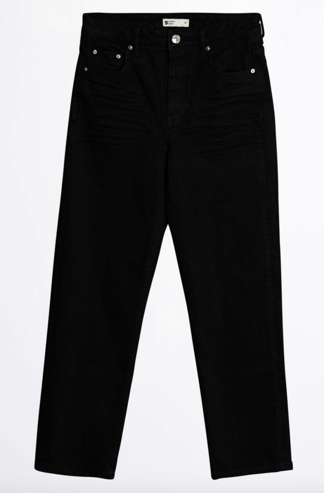 Svarta jeans i rak modell till våren 2019