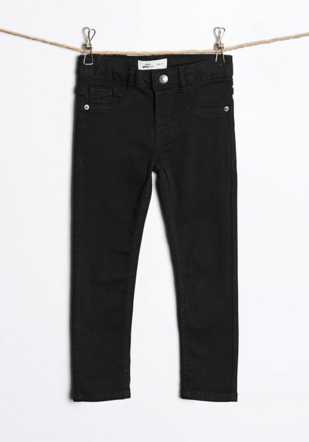 Gina tricot mini svarta jeans