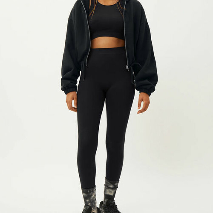 Svarta leggings med hög midja från Weekday