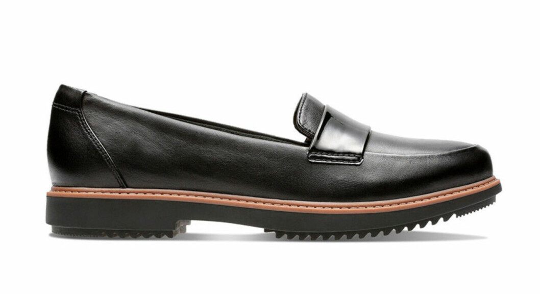 Svarta loafers för dam till hösten 2019