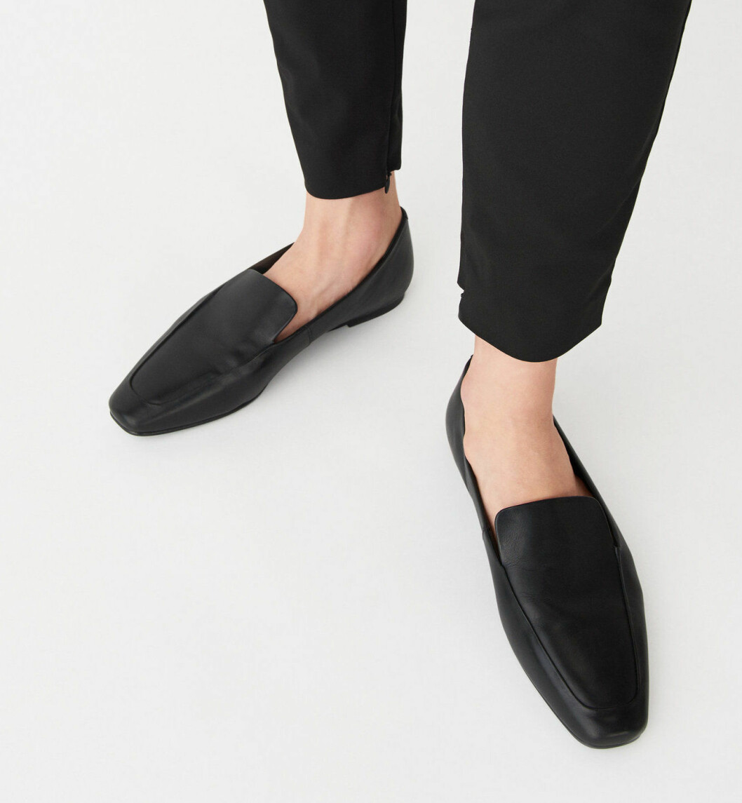 Stilrena loafers i svart för dam till hösten 2019
