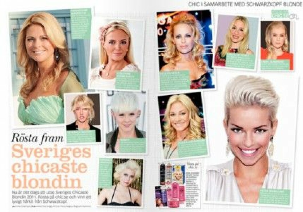 Baaam utser Sveriges Chicaste Blondin i samarbete med Schwarzkopf Blonde Baaam utser Sveriges Chicaste Blondin i samarbete med Schwarzkopf Blonde