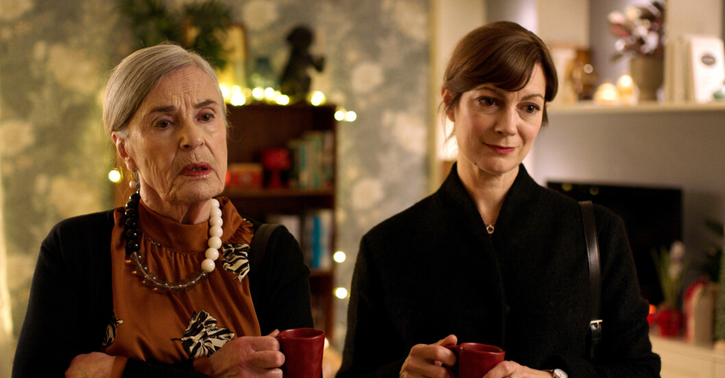 Emma Peters och Monica Stenbeck, som spelar Katjas mamma Louise i bonusfamiljen