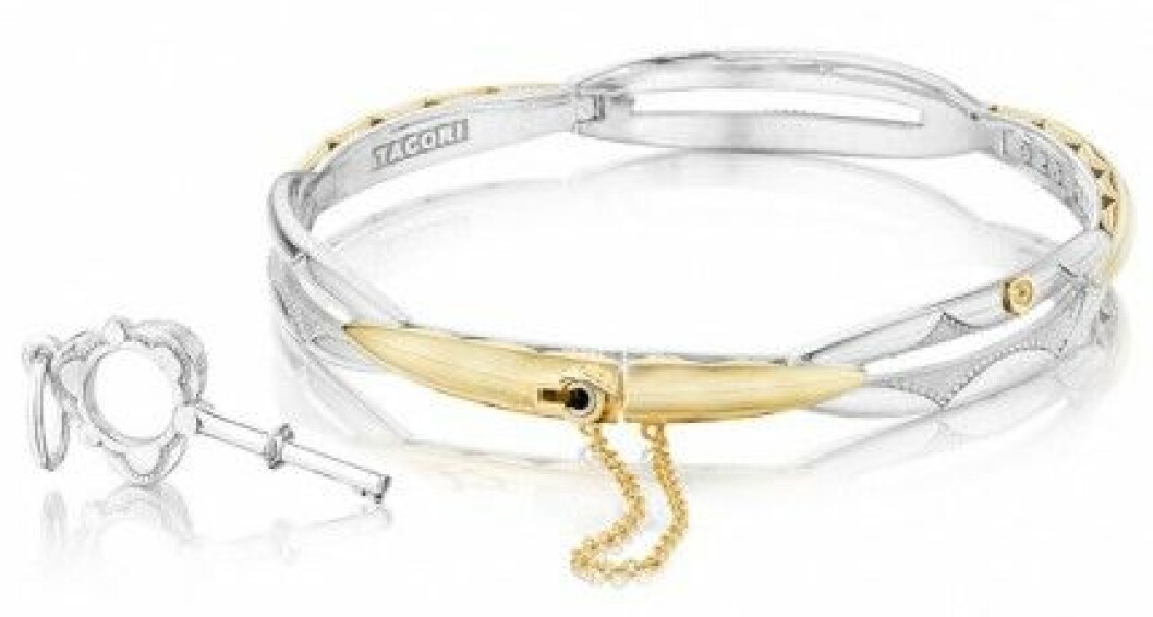 Tacori Promise Bracelet i guld och silver kostar cirka 15 000 kr.