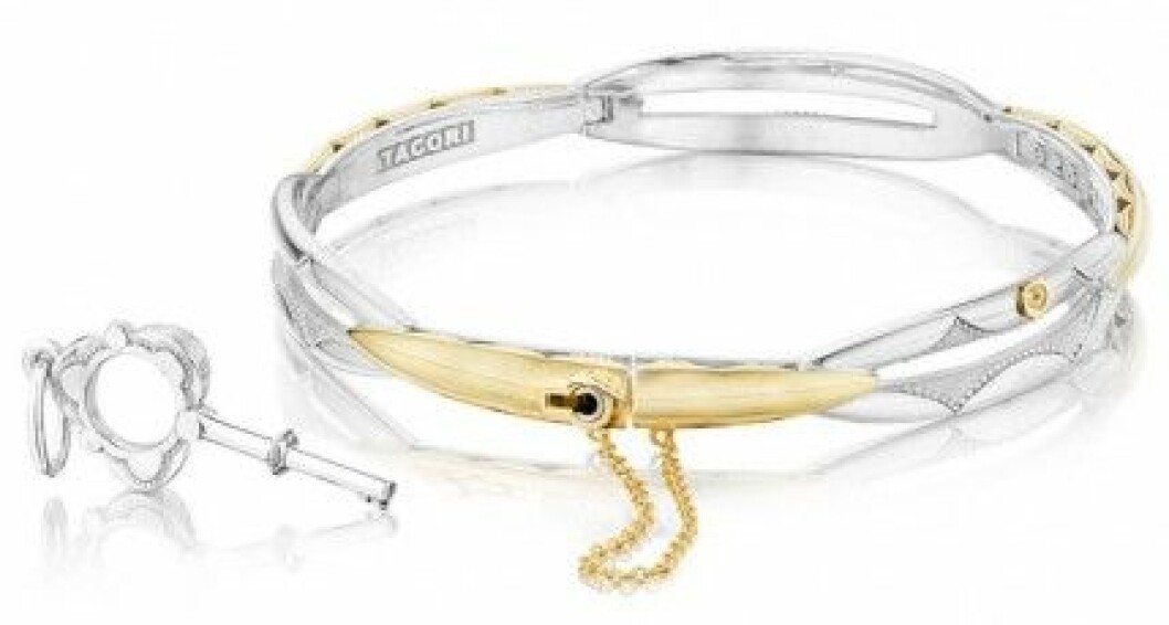Tacori Promise Bracelet i guld och silver kostar cirka 15 000 kr. Tacori Promise Bracelet i guld och silver kostar cirka 15 000 kr.