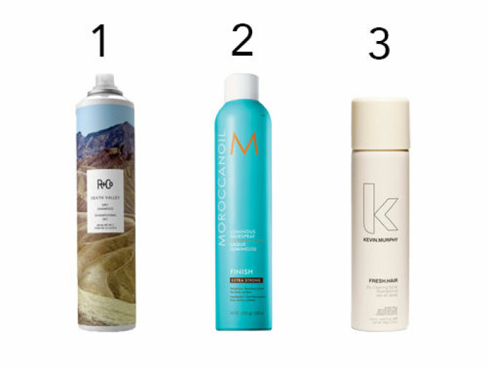 Tips på torrshampoo