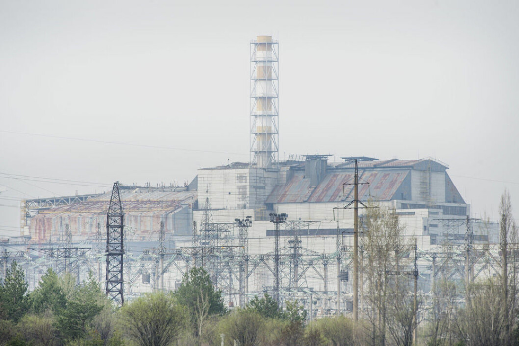Tjernobyls kärnkraftverk i Pripjat, Ukraina. Foto: TT Kärnkraftsverket Tjernobyl utanför staden Pripjat.