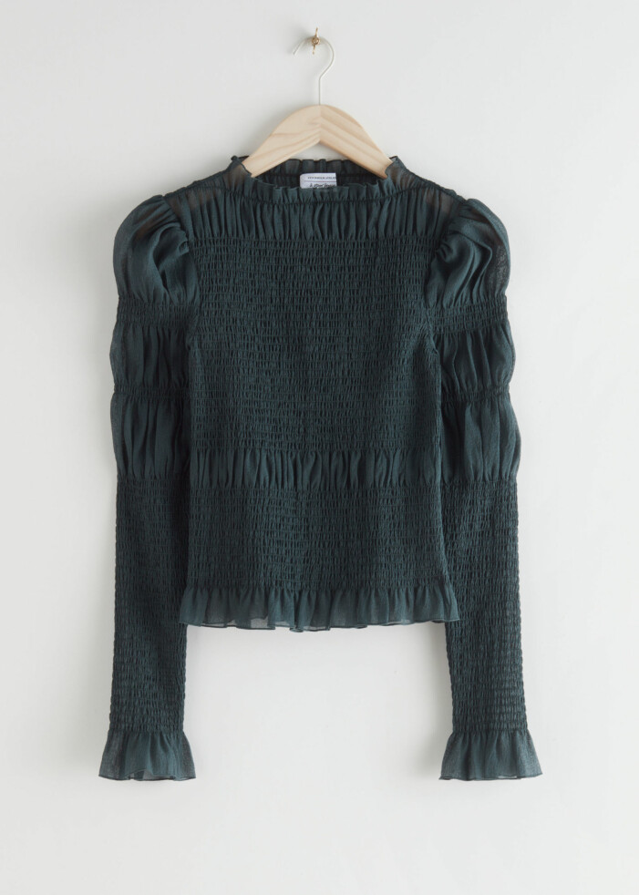 topp med smock från & Other stories