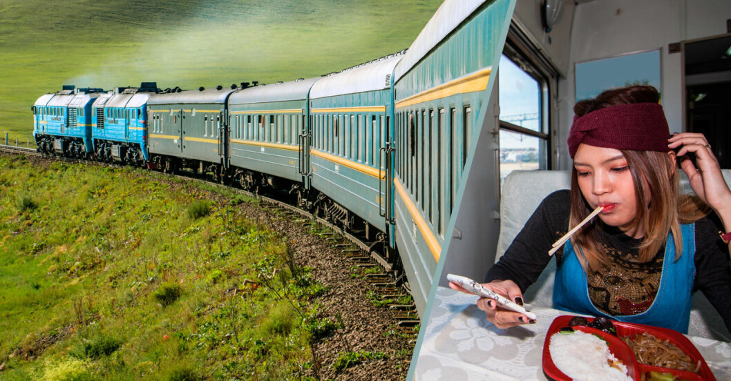 Vilka åker med transsibiriska järnvvägen?