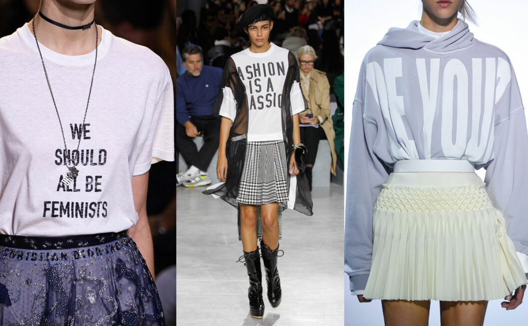Tröjor med tryck från Dior, Sacai och Haider Ackermann SS17. tröja print vårens trender 2017