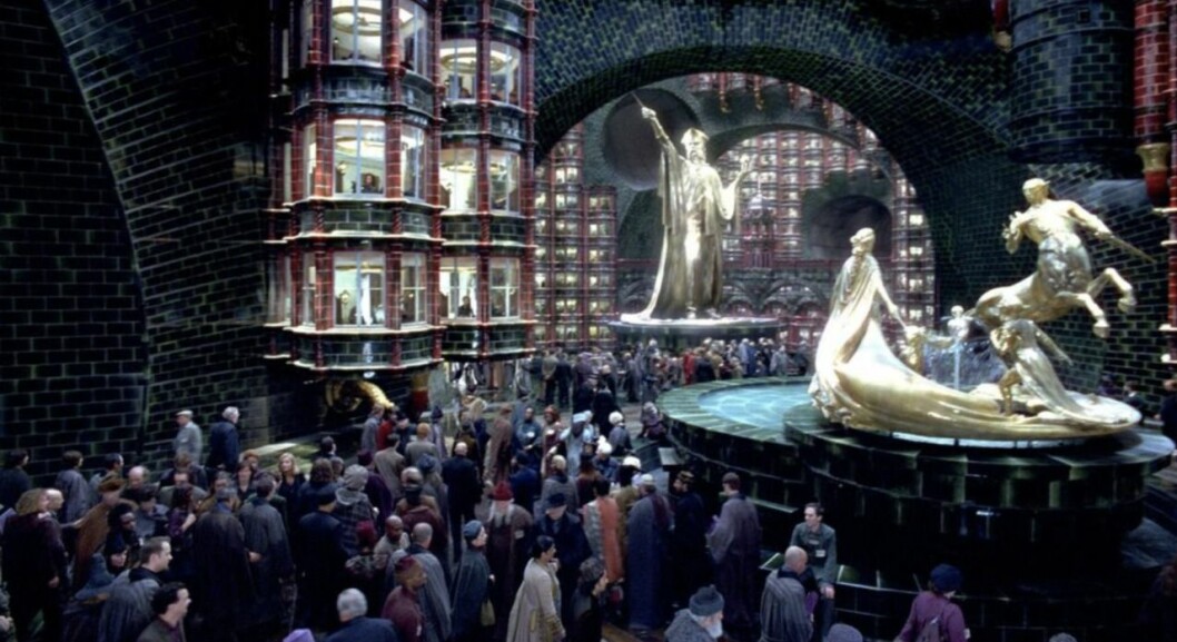 Koden in till Trolldomsministeriet är lysande, när du inser vad den står för. trolldomsministeriet i Harry Potter