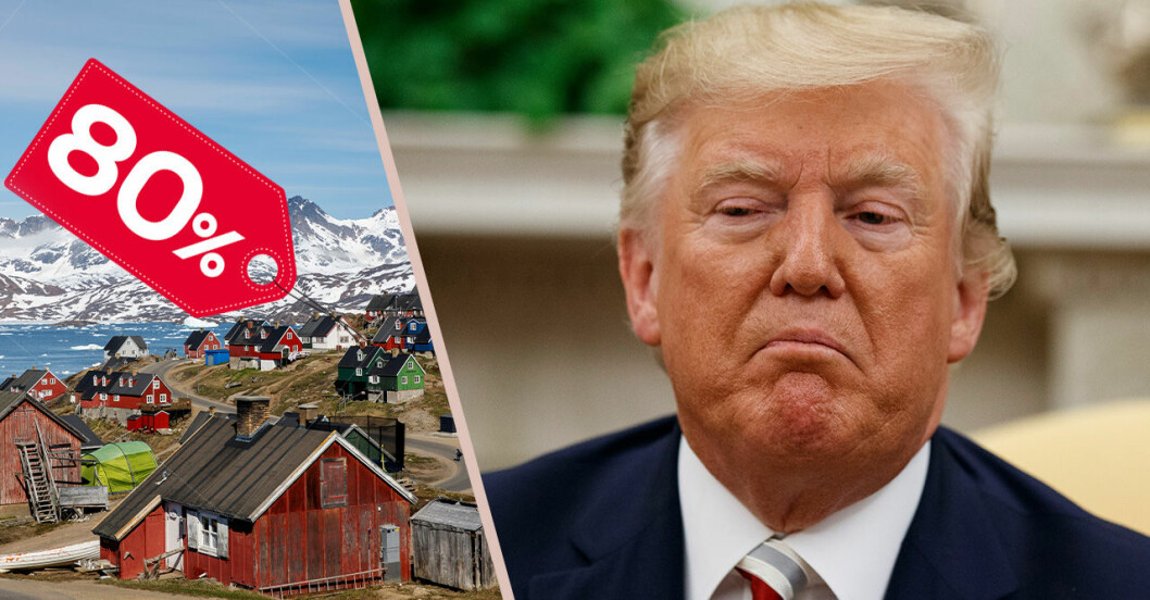 Trump och en prislapp på Grönland.