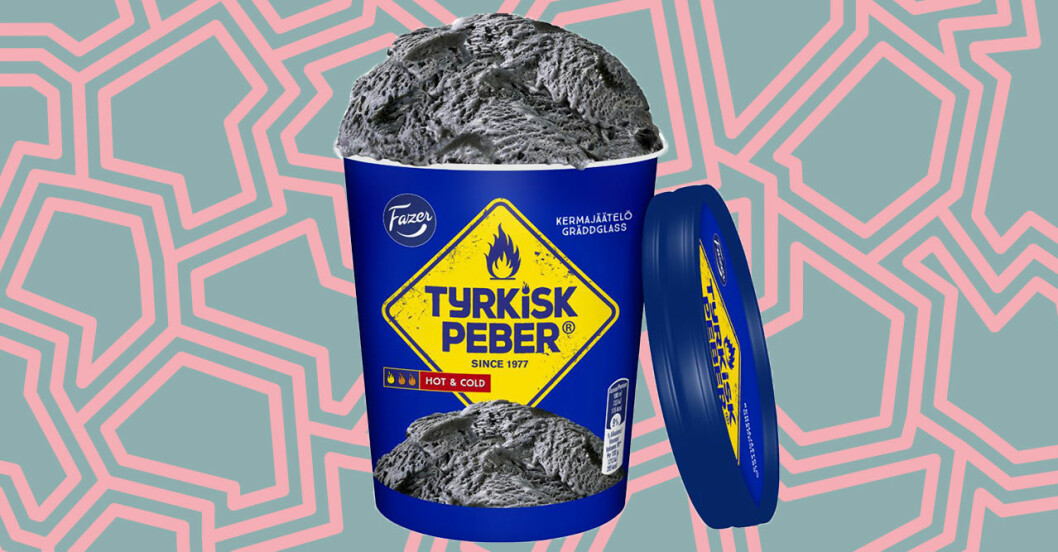 Turkisk peber-glass från Triumf.