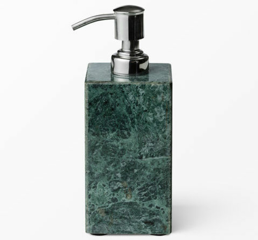 tvålpump grön marmor
